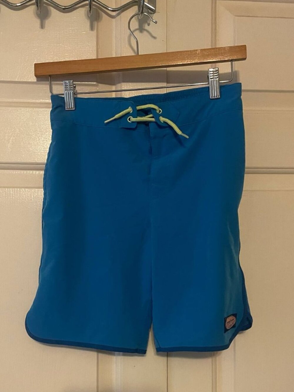 Vineyard Vines Boys M Blue Swim Trunks | Coastal Preppy Board Shorts 12 14